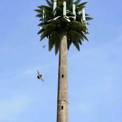 Bionic Tree Tower nhân tạo với ANSI TIA 222 G H F và EN 1991 1 4 EN 1993 3 1 mã thiết kế cho cơ sở hạ tầng