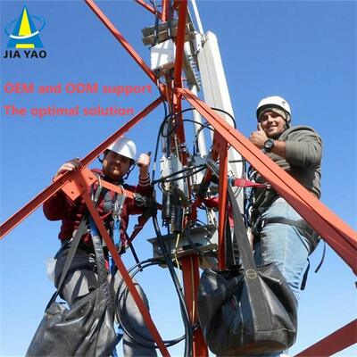 Tháp viễn thông thép 3 chân chi phí hiệu quả Chi phí lắp đặt thấp Tuổi thọ dài