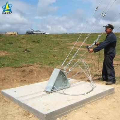 Tháp ăng-ten có dây chống gió 40M để truyền tín hiệu đảo ven biển