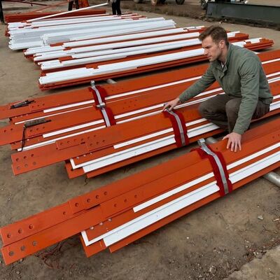 45m Four Legged Angular Lattice Telecommunication Tower Hot Dip Galvanized ASTM A36 A572 Gr50 Steel for Remote GSM Signal